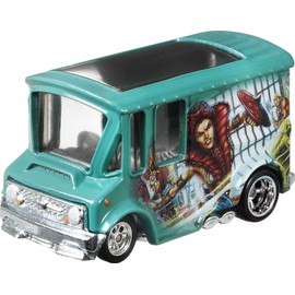 Hot Wheels Pop Culture Bread Box, 1:64 Scale Vehicles for Kids Aged 3 Years Old & Up & Collectors of Classic Toy Cars, Featuring New Castings & Themes