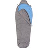 Cocoon Mountain Wanderer Volcano Sleeping Bag, Grey-Light Blue, 220 x