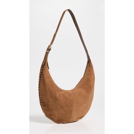 Madewell Women's Suede Essentials Slouch Hobo: Studs, Aged Cognac, Brown, One Size