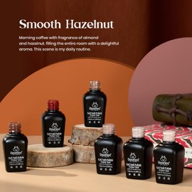 Beetles Brown Gel Nail Polish - 6 Colors Burgundy Brown Neutral Grey Plum Gel Polish Set, Soak Off UV LED Nail Colors for Winter Manicure Gift for Women