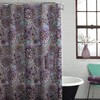 EXCELL Ode to Geode Cortina de Ducha de Tela, 100%