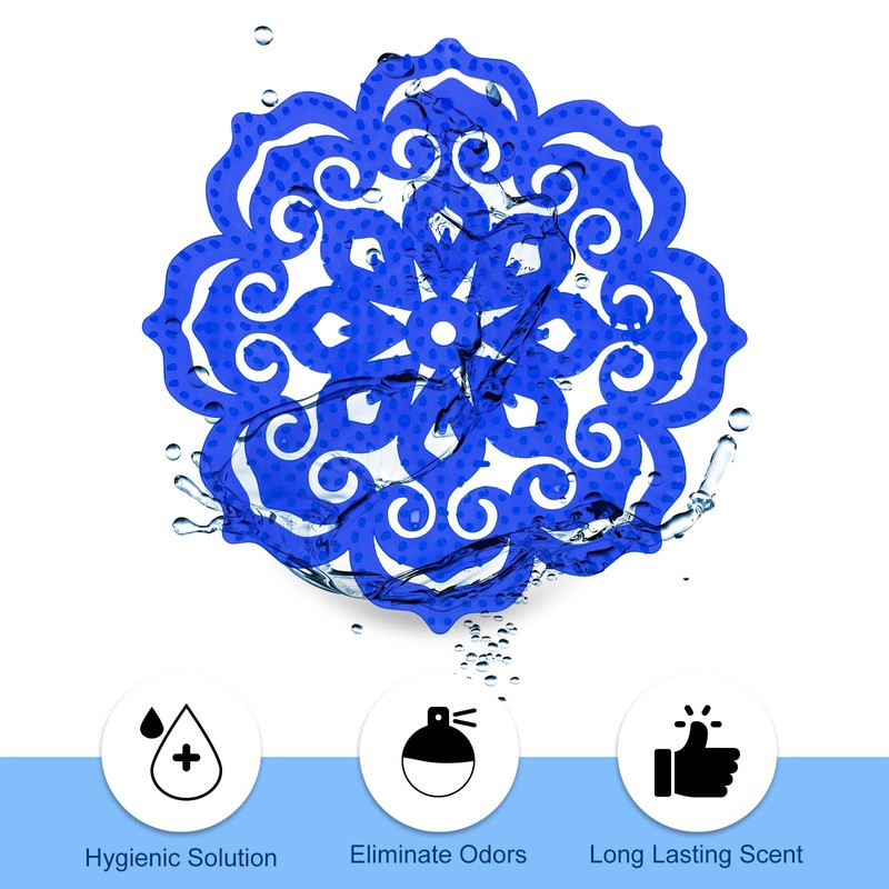 sourcing map 10Pcs Urinal Screen Deodorizer, Anti-Splash Scented Urinal Cakes