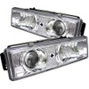 Spyder Auto 5009296 Projector Style Headlights Chrome/Clear