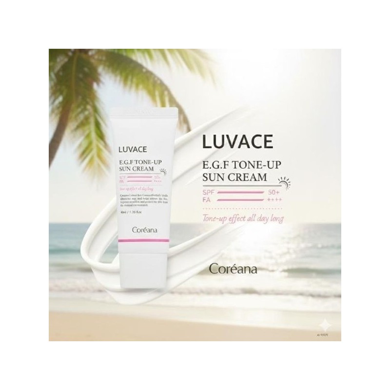 코리아나 [Koreana Cosmetics] Koreana Rubacet EGF Tone Up... Sun Cream