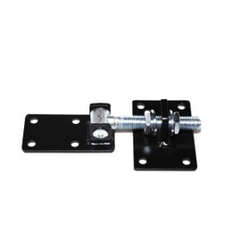 Gate Hinges Wooden Gate Hinge DORTIMATE JL27A Adjustable Heavy Duty Gate Hardware 90 Degree Door Hinges Swing Gates Accessories Black Finish