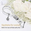 Crystal Car Keychain for Women, Fashion Keychain Accessories With Bling