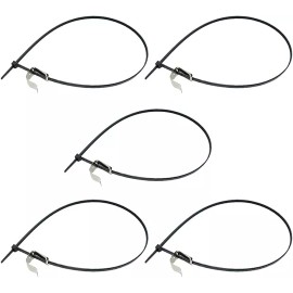 Brooks  5 Universal Fire Extinguisher Hose Band And Clip. Fits 5lb,10lb and 20lb Ext.