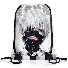 VOID Ghoul Kaneki Rucksack Tasche Turnbeutel Sport Jute Beutel Tokyo Anime Manga