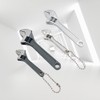 TopHomer Small Spanner Adjustable Wrench Non-Slip Mini Jaw Spanner Wrench