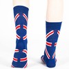 Mysocks Mens Multi Design Crew Socks British Flag