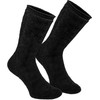 Brubaker 2 pairs of Heat my Feet thermal socks, charcoal,