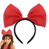 Big Bow Headband for Women Girls Christmas Hair Accessories for Party Headbands Black Bow Bowknot Headband Hairband 1pcs