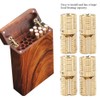 4Pcs Pack Copper Brass Cabinet Gift Box Concealed Barrel Hinge