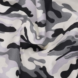 MOOK FABRICS Camo Fabric [45in. Wide] – Digitally Printed, 100% Cotton Material for Quilting, Home Decor Accents | Running Dress Cloth | Arts, Crafts & Sewing, Snow 15 Yard Bolt