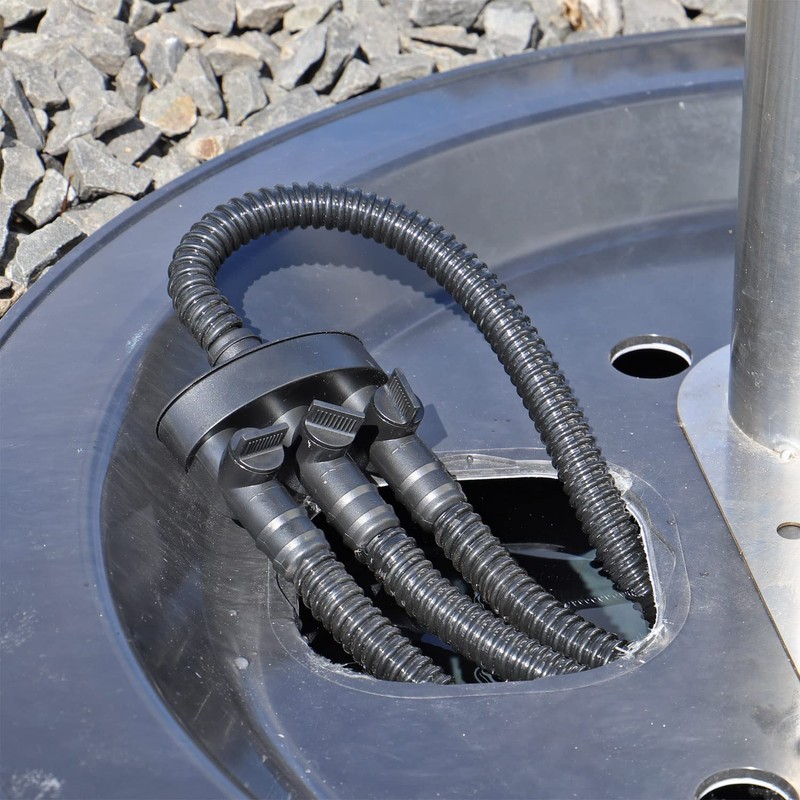 CLGarden Schlauch Verteiler für Springbrunnen Schlauchverteiler Wasser Wasserverteiler