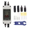Solar Disconnect Switch Mini Circuit Breaker with IP65 Waterproof Distribution