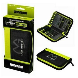 Winmau MvG - Funda para dardos con diseño de Michael Van Gerwen, Slimline, 11 compartimentos, edición deportiva