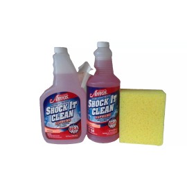 Professor Amos Shock It Clean 32 oz. Concentrate & 24 oz. Jasmine - New & Sealed