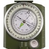 Shiwaki Compass Waterproof Navigation Compass Metal Visor Compass - Green