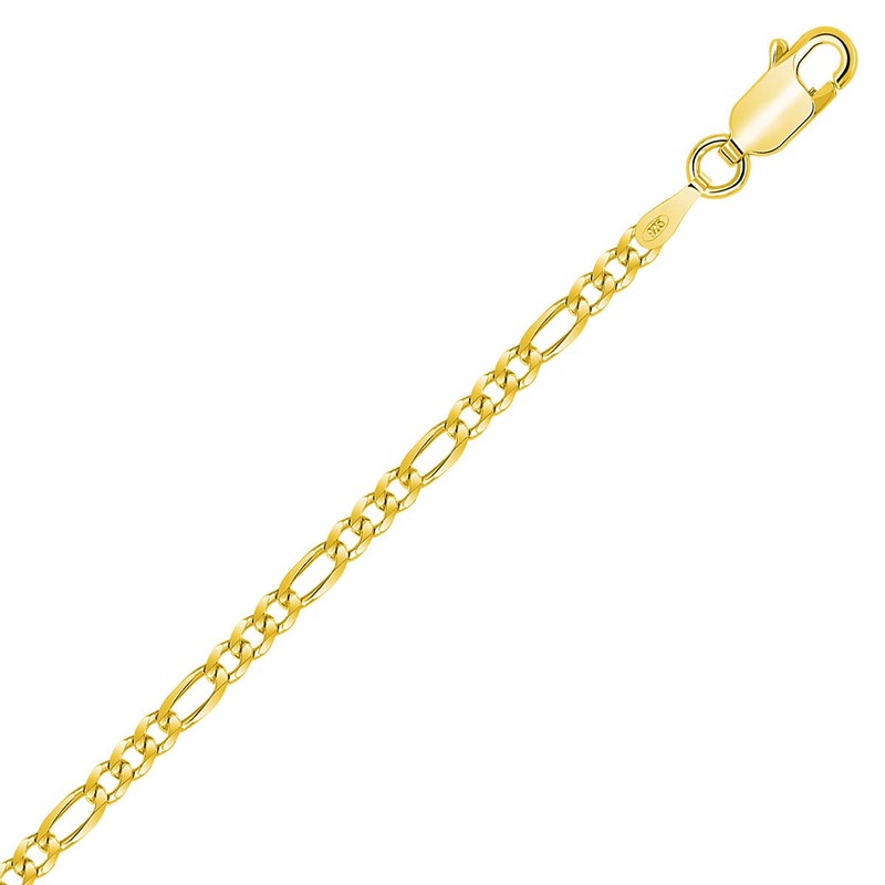 PLANETYS - Figaro (1+3) Bracelet 925 Sterling Silver 18K Gold-Plated