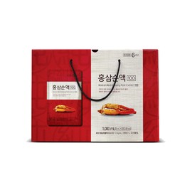 Cheonjemyeong Red Ginseng [Cheonjemyeong] 6-year-old practical red ginseng liquid Red ginseng pure liquid 100 (50ml x 20 packets) gift bag type / 천제명홍삼 [천제명] 6년근 실속형 홍삼액 홍삼순액100 (50ml x 20포) 선물 가방형