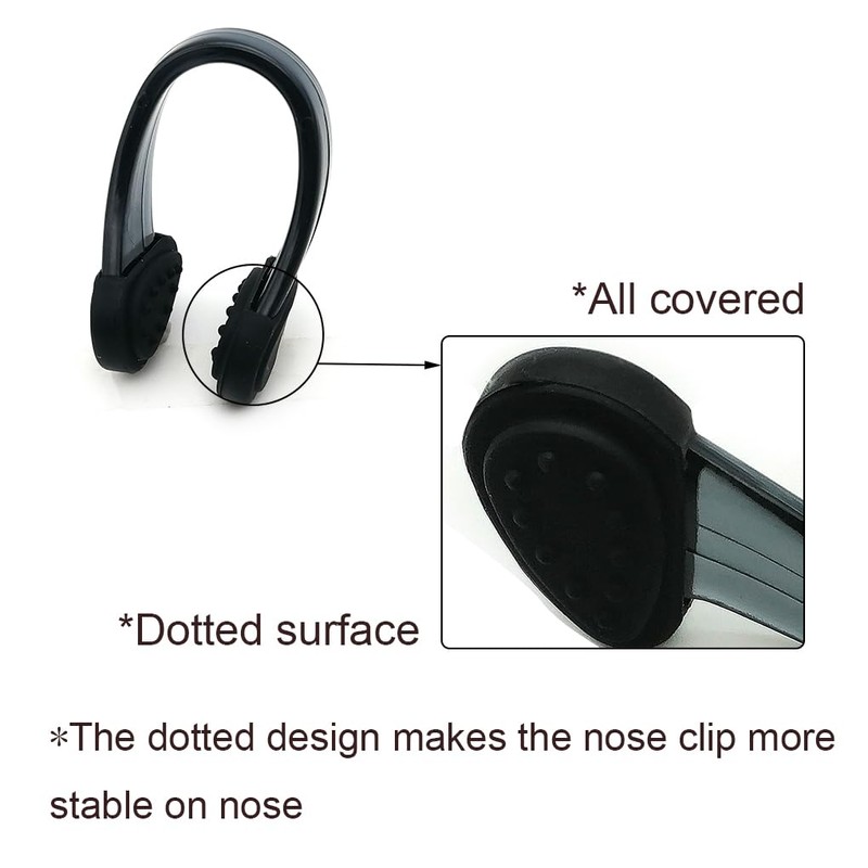 Zooshine Silicone Waterproof Swimming Nose Clips Pool Nose Plugs for