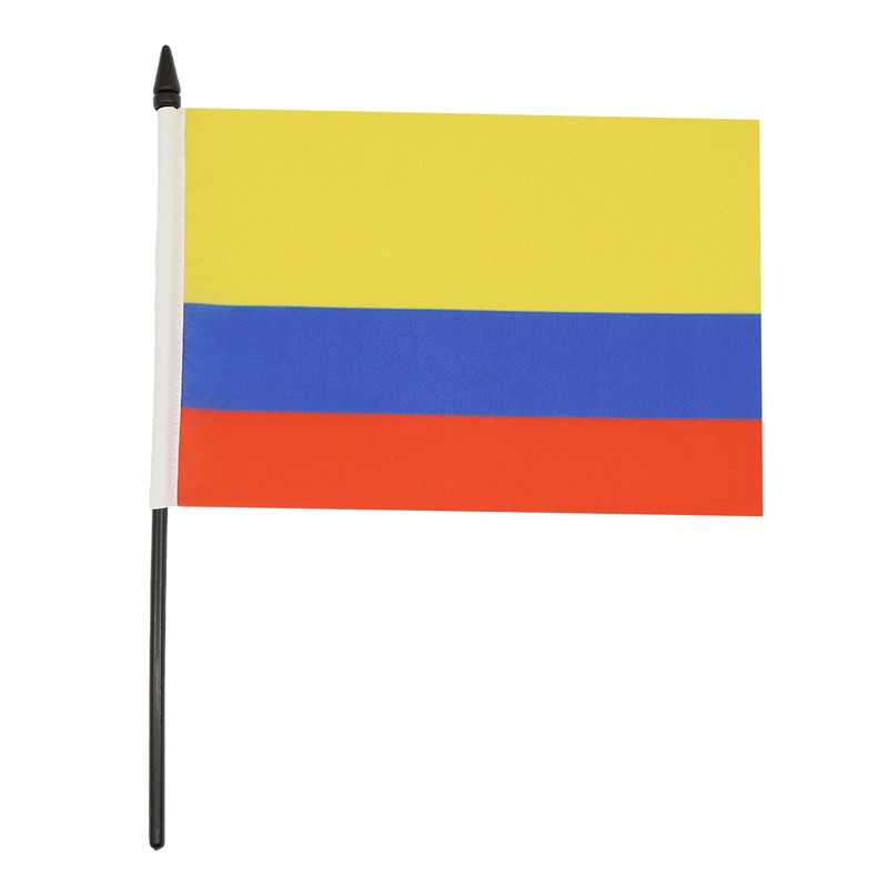 Colombia Table Flag 5'' x 8'' - Colombian Desk Flag