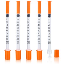 10pcs 1ml Dispensing Measuring Tool, 0.31x8mm Indivdually Sealed Sterile Packaging, Plastic Multiple Uses Measuring Tool (10)