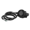 Scuba Breathing Secondary Valve with Medium Pressure Tube Adjustable Diving