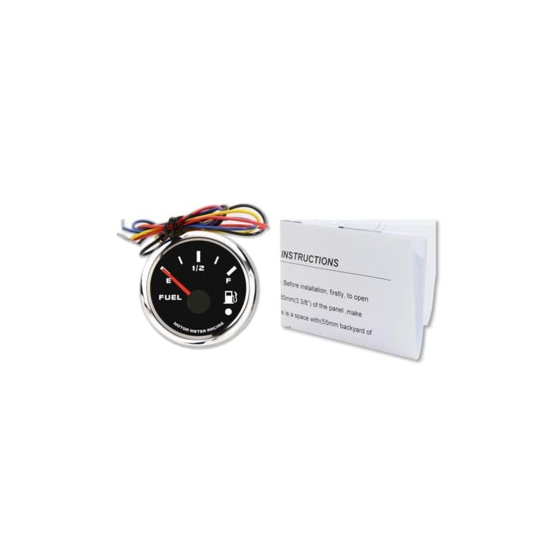 MOTOR METER RACING W Pro Series 52mm 2-1/16" Fuel Level