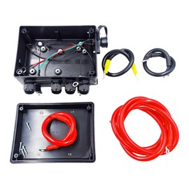 SPJIUQI Winch Solenoid Relay Control Contactor Pre-Wired Box for 8000-20000lbs Electric ATV UTV SUV 4x4 Vehicles Trailers 12V