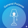 GE LED Light Bulbs, 100 Watt, Daylight, A19 (2 Pack)