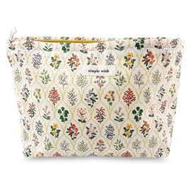 SELOVE Bolsas de Cosméticos para Mujer, Bolsa de Maquillaje Grande, Bolsa de Cosmeticos de Viaje, Bolsa de Almacenamiento de Cosméticos, Neceser para Mujer, Adecuado para Guardar Cosméticos, Joya