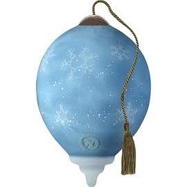 Ne'Qwa Snowman with Joy Sign Ornament