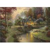Schmidt Spiele | Thomas Kinkade: Stillwater Cottage (1000pc) | Puzzle