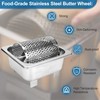 Butter Wheel for Spreads Butter Evenly to Bread, Stainless Steel