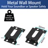 tiebutie Soundbar Wall Mount for Vizio Soundbar Mount Mounting Bracket,