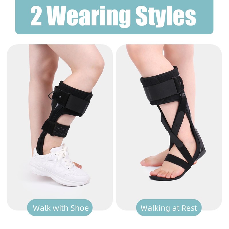 Tairibousy Medical AFO Foot Drop Brace Ankle Foot Orthosis Drop