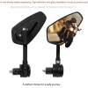 GOODFITMENT Motorcycle Folding 7/8" Bar End Side Mirrors For Harley