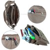 Sporty Shoulder Bag 3 Compartments Large Storage City Bag Travel