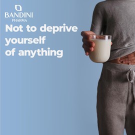Bandini® Lactase Extra-Strength Dose 15,000 FCC - Helps with Lactose Intolerance - 80 Tablets - Supports The Lactose Digestion - Slow Release Digestive Enzymes Supplement - 100% Vegan - Chemical Free