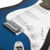 Segawe Full Size Blue Electric Guitar with Amp, Case and