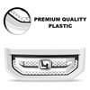 Partsflow Front Bumper Grill Upper Grille With Chrome Compatible With