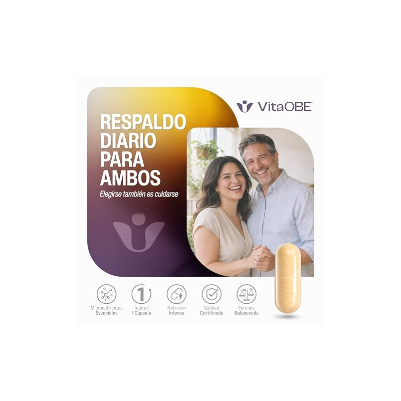 Multivitamínico con Minerales 60 Cápsulas de Celulosa Vegetal