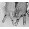EROSPA® Temporary Tattoo Sheet - Skull / Skull with Snake