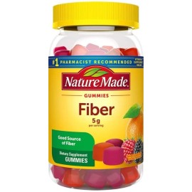 nature's made Nature Made Fiber 6 g Gummies Strawberry, Lemon & Orange 90 EA