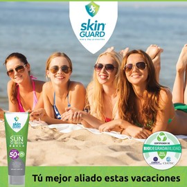 Protector Solar Corporal Fps 50 100 ml Biodegradable con Aloe Vera Waterproof Sin Parabenos (Chico, 100 ml)                                           