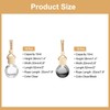 uxcell 20pcs Hanging Car Air Freshener Perfume Bottle, 10ml Pendant