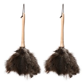 Household Natural Ostrich Hair Anti-static Dust Collector, Compact and Lightweight Car Dust Collector, Delivered in 3 Dayscolor: Natural