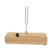 256Hz Tuning Fork with Wood Resonance Box and Hammer Sound
